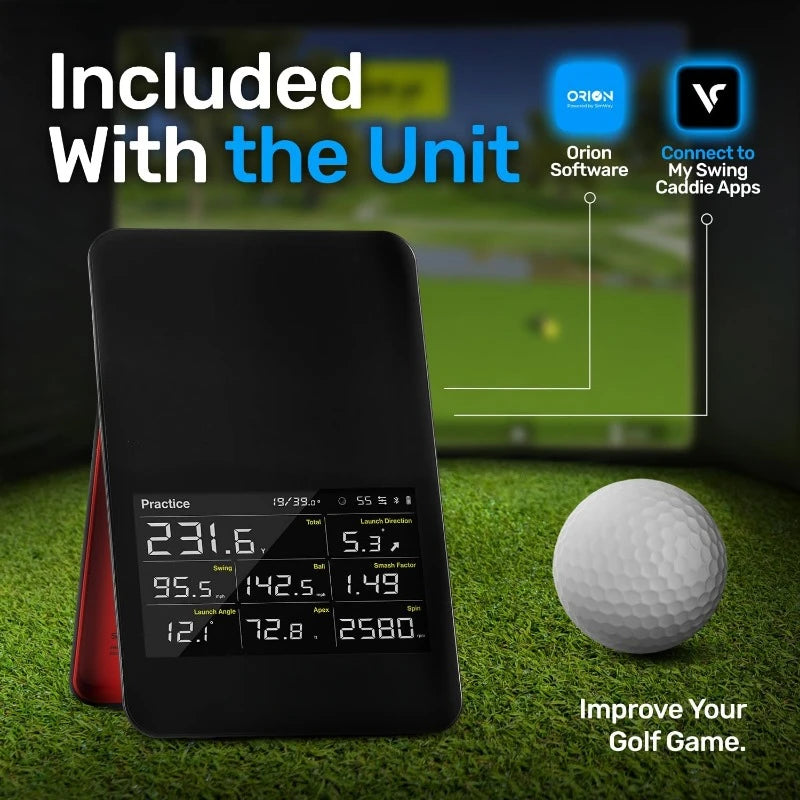Hign-Concerned Orbit Golf Simulator And Launch Monitor