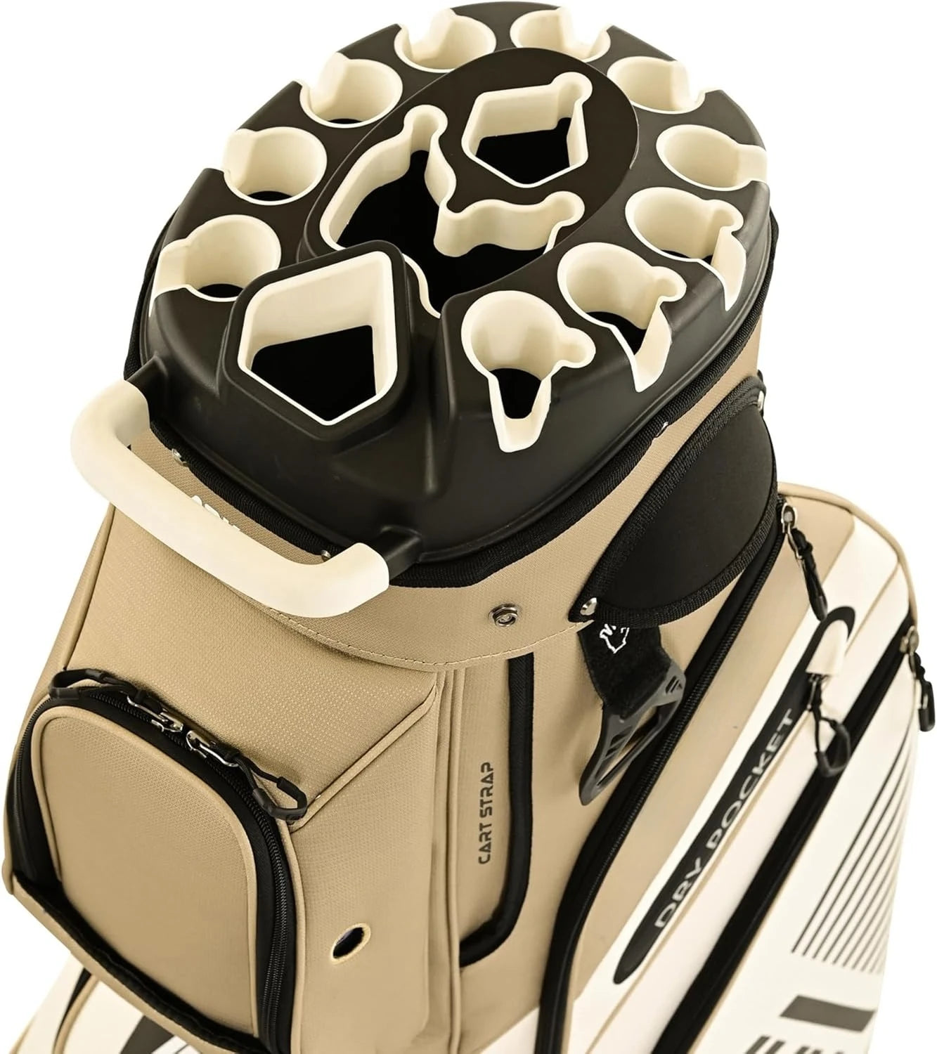 JIAOYINGH TLock Golf Cart Bag 14 Way Organizer Premium
