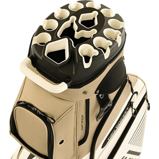 JIAOYINGH TLock Golf Cart Bag 14 Way Organizer Premium