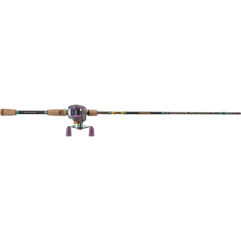 YTYIN ProFISHiency Krazy Baitcast Combo IM7 Graphite Rod