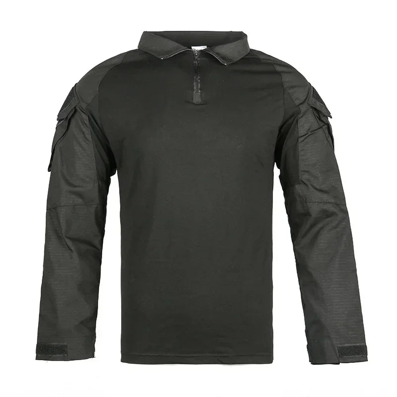WOLF ENEMYCN Tactical Hiking Shirt Men Camouflage Breathable