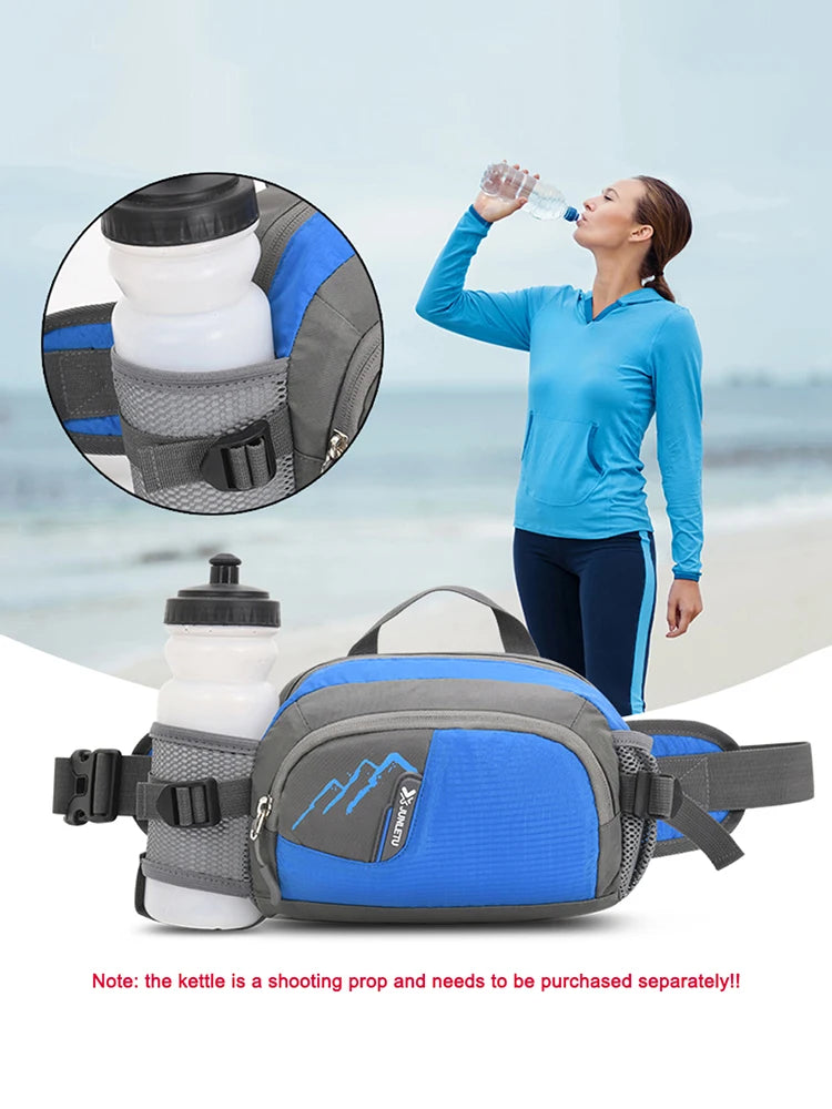 JOCESTYLE Fanny Pack Running Belt Bottle Holder For Cycling