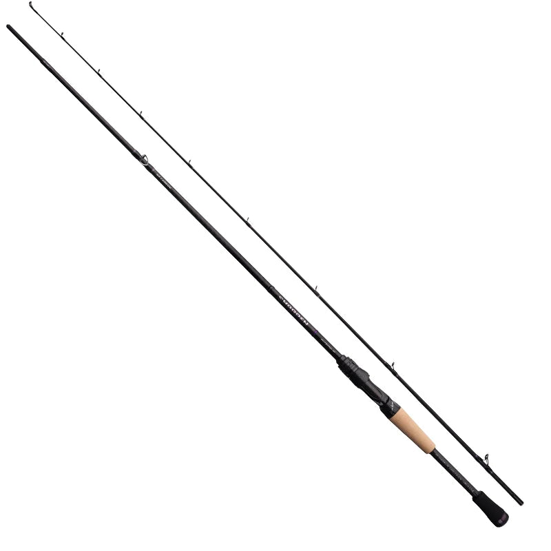 Purelure Sharpener Long Spinning Casting Rod with Fuji Components