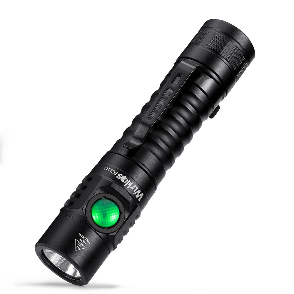 Wurkkos FC11C 519A USB C Rechargeable 1200lm EDC Flashlight