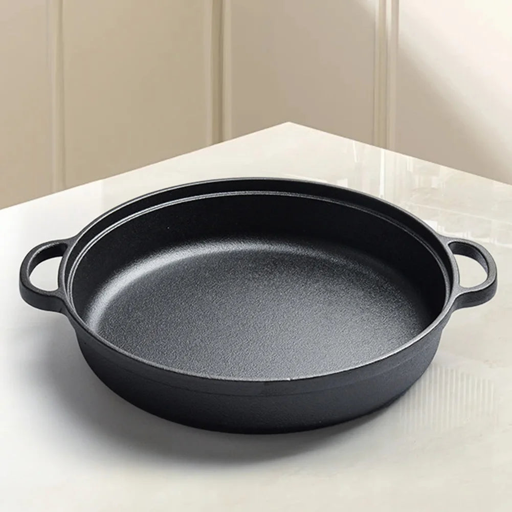 JD Performance Gear Cast Iron Skillet With Dual Handles