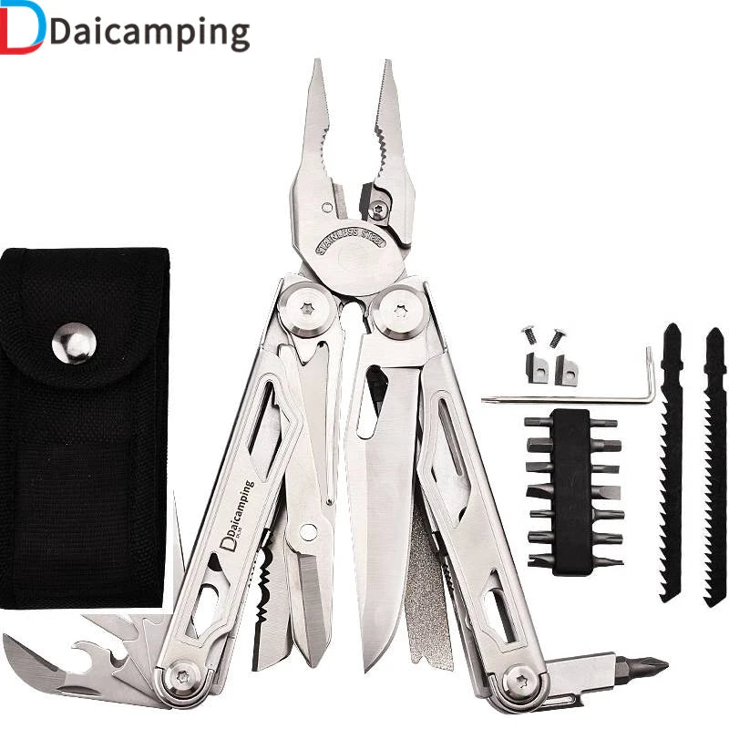 Daicamping DL30 Multitools Multi Tool Clamp Scissors Pliers
