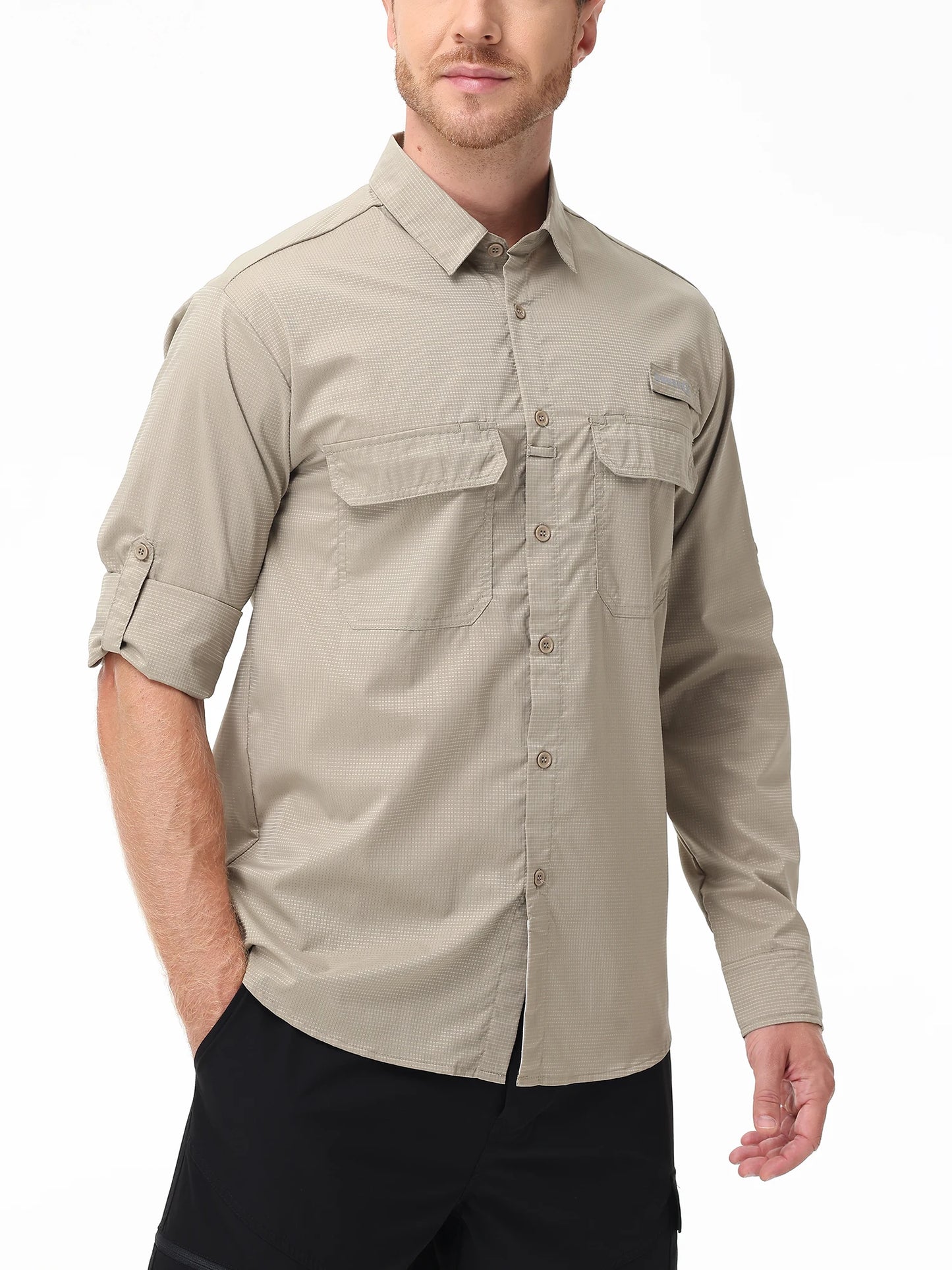 Fujian Men UPF Fifty Plus Long Sleeve Rash Guard Shirt