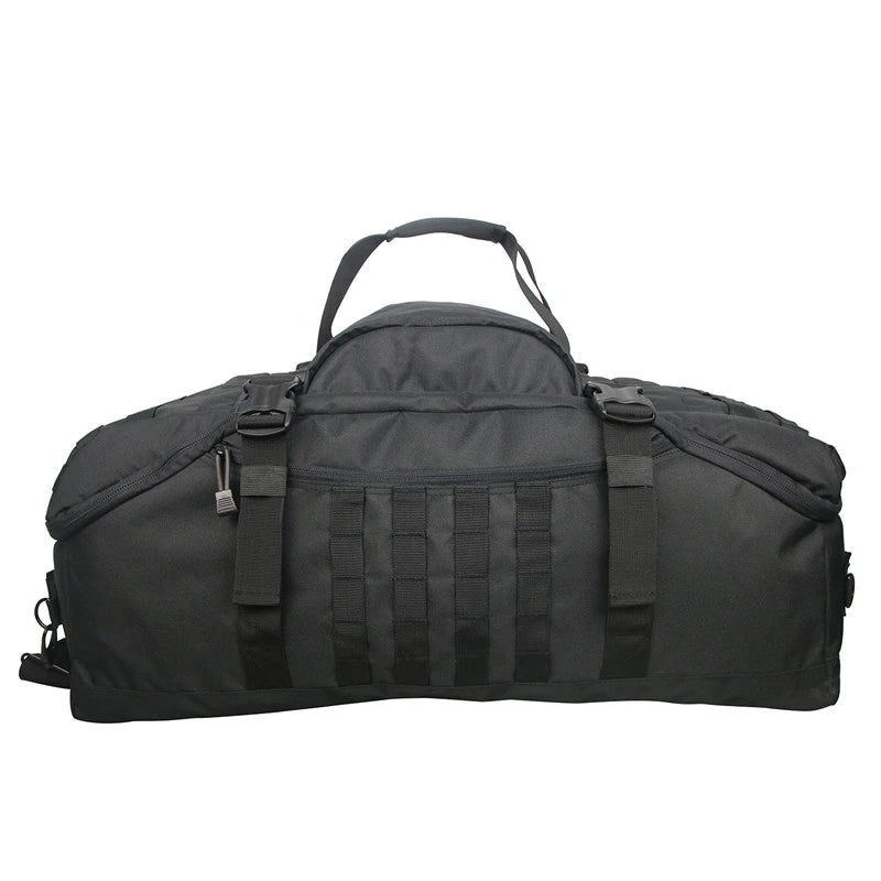 QCN Tactical Travel Bag Molle Duffle for Camping and Hiking