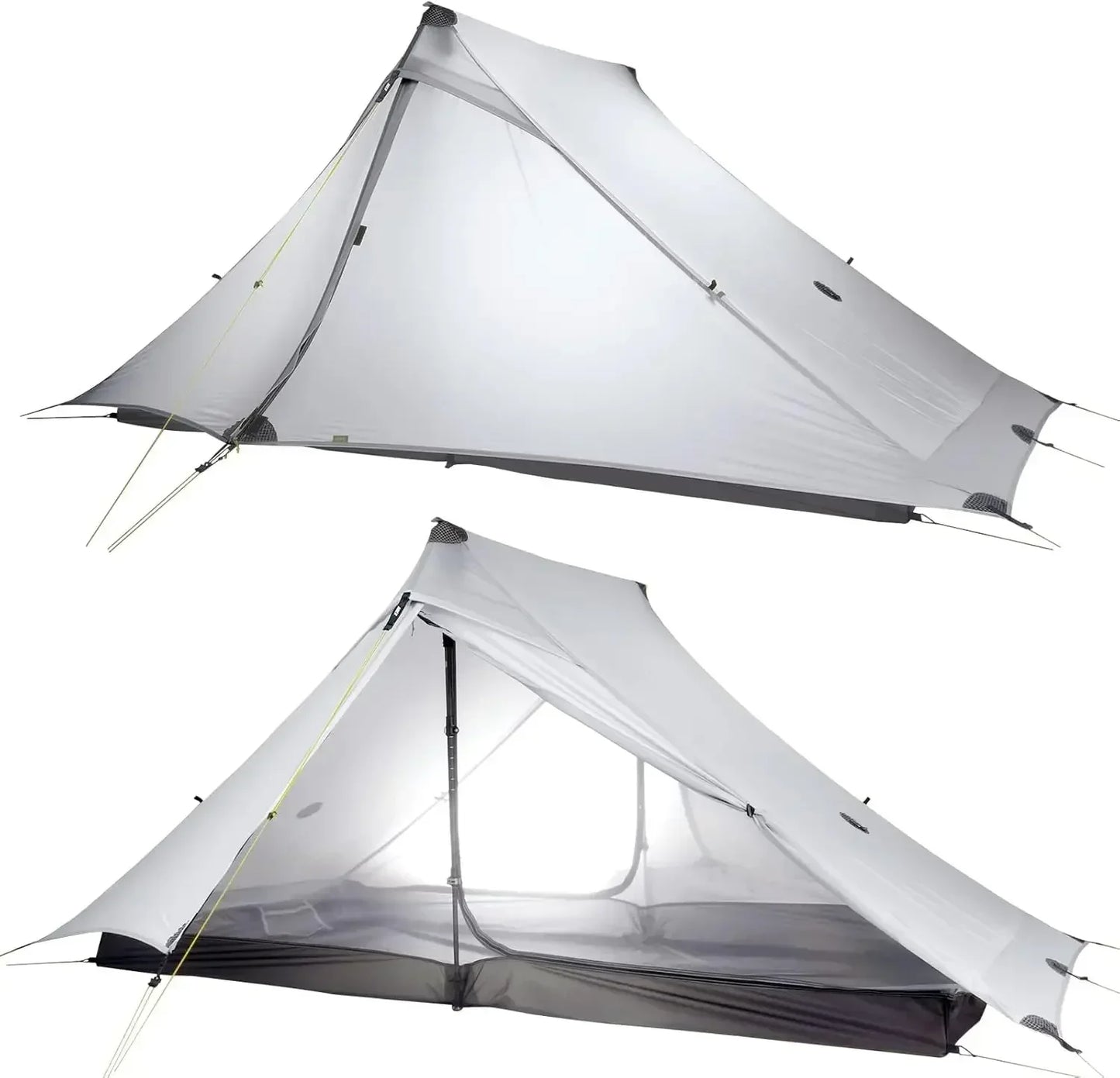 Ultralight 3 Season Backpacking Two Person Cabin Tent