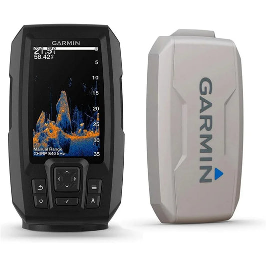 YTYIN GPS Fishfinder 4 Inch Screen with Transducer Bundle