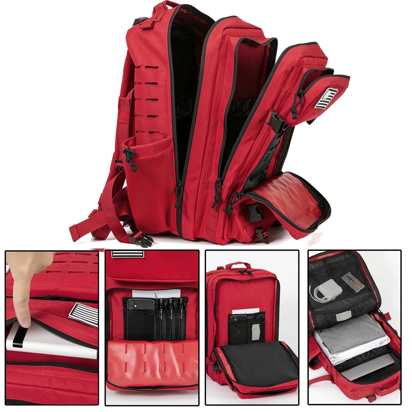 ReFire Gear Tactical Backpack Double Cup Holder Hunting
