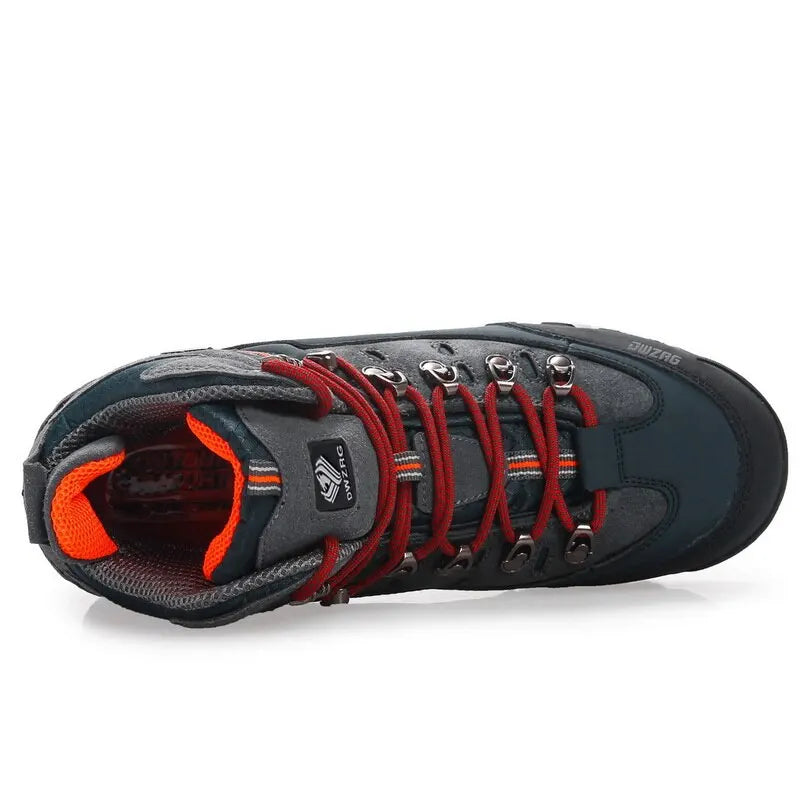 DWZRGCN Hiking Shoes Men Outdoor Mountain Climbing Sneakers