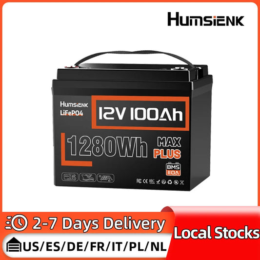 JD Performance Gear Humsienk LiFePO4 12V 100Ah Battery