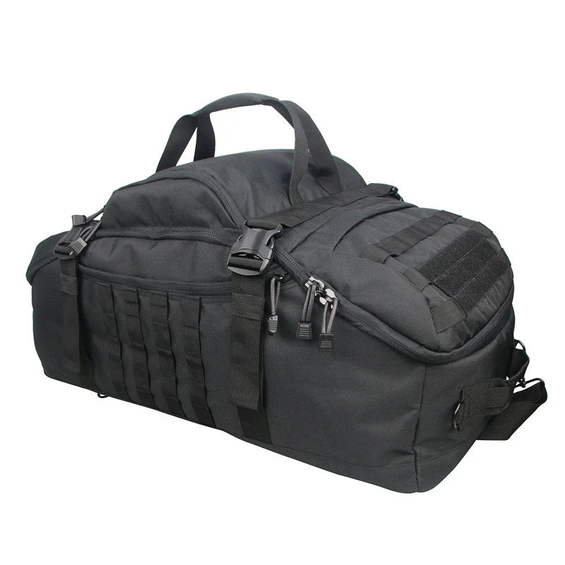 QCN Tactical Travel Bag Molle Duffle for Camping and Hiking