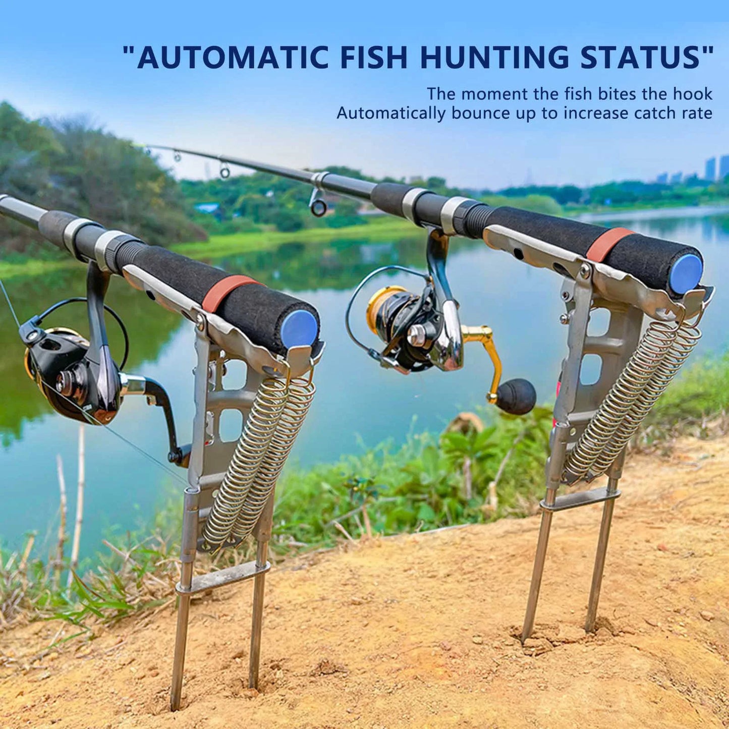 Hign-concerned Stainless Steel Fishing Rod Holder Bracket 1-5pcs