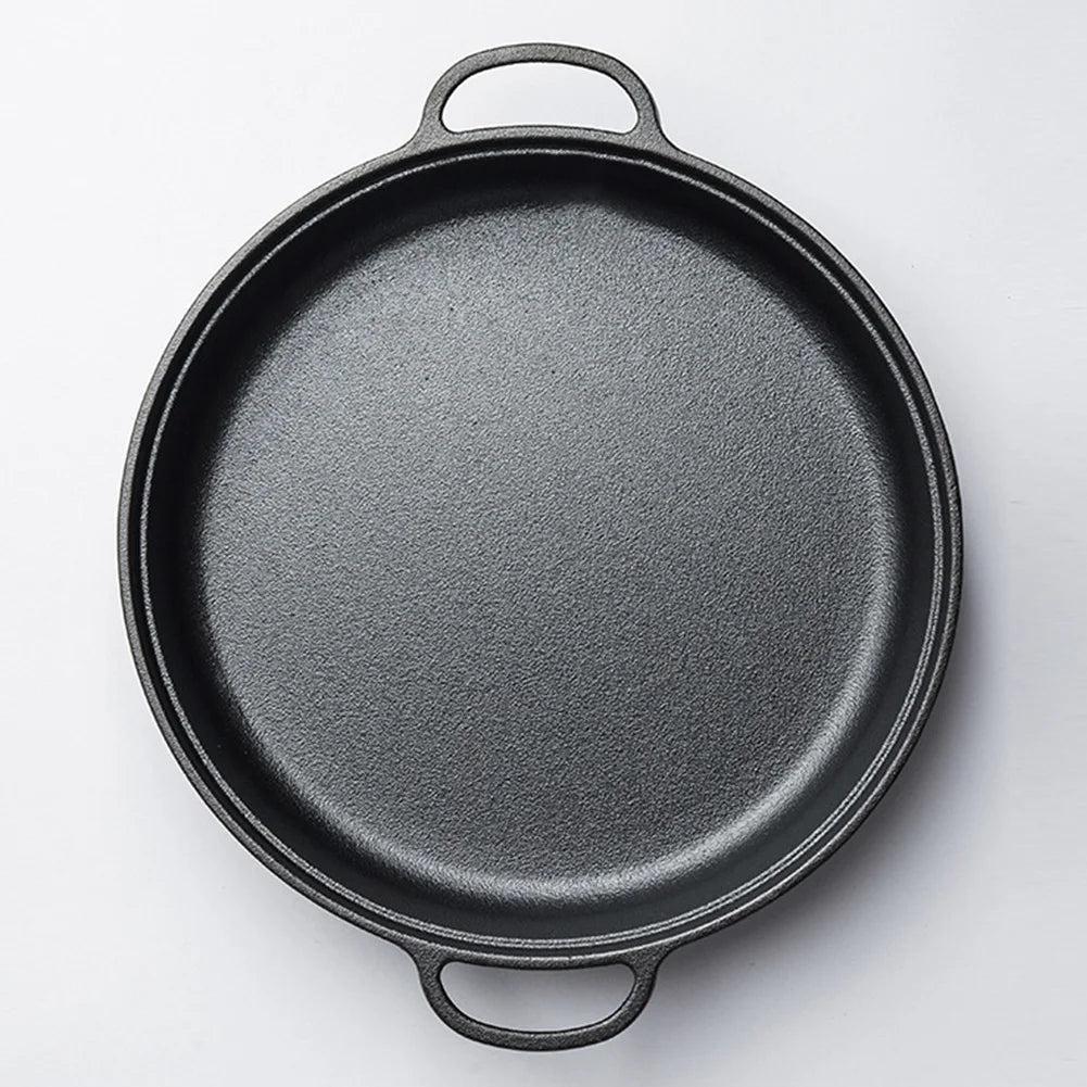 JD Performance Gear Cast Iron Skillet With Dual Handles