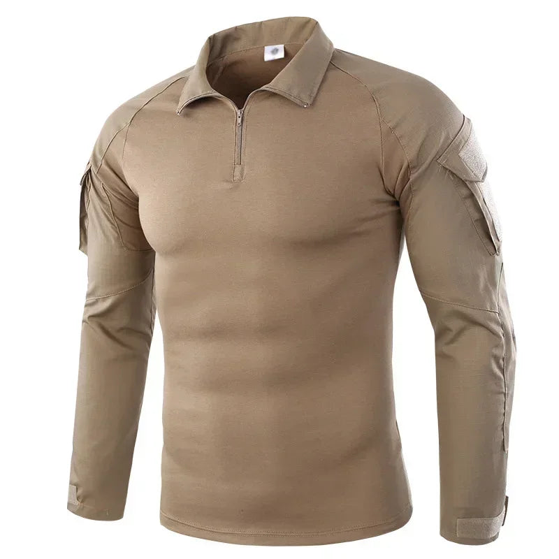 WOLF ENEMYCN Tactical Hiking Shirt Men Camouflage Breathable
