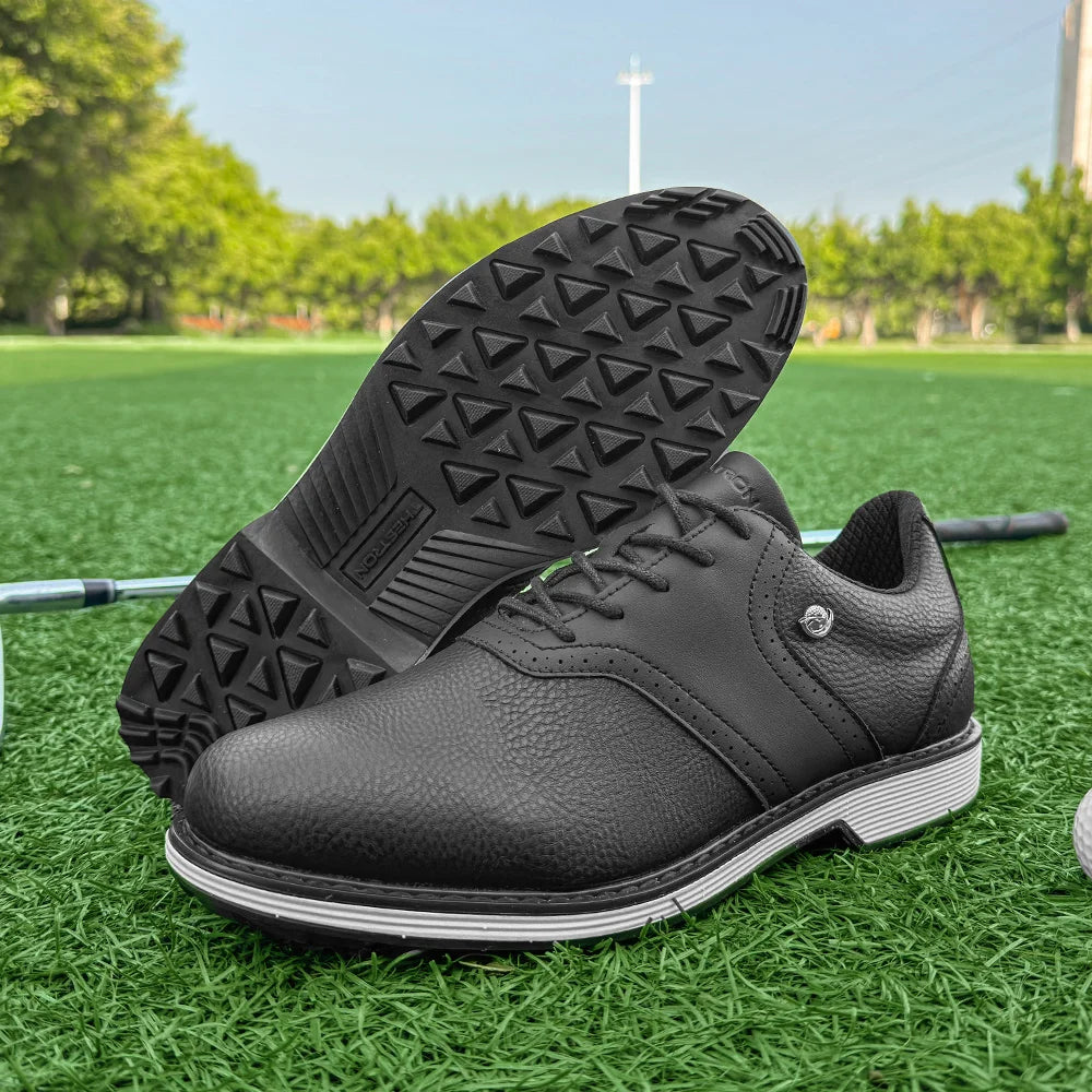 Lenox Classic Men Golf Shoes Professional Outdoor Sneakers