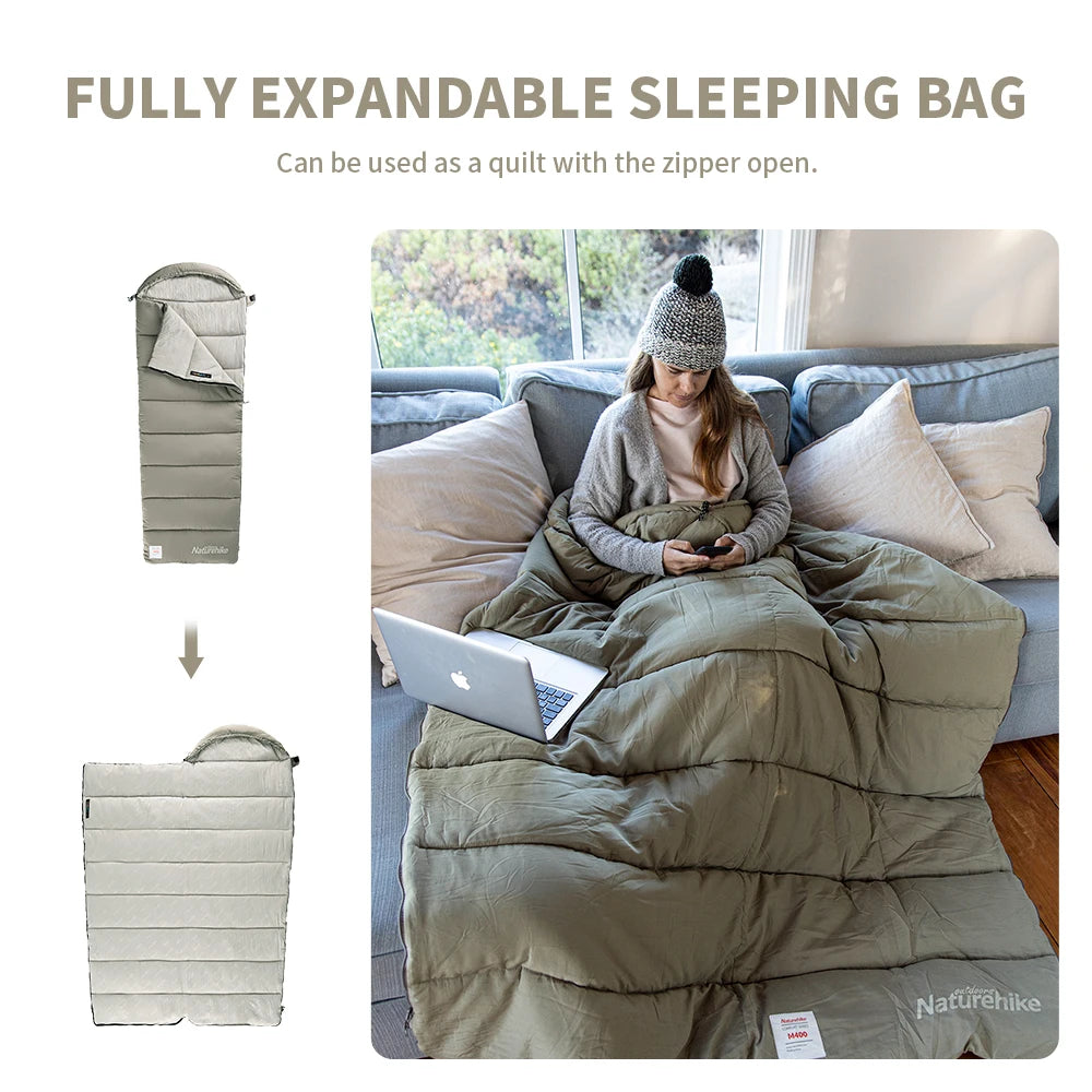 Naturehike Lightweight Double Sleeping Bag for Camping and Travel