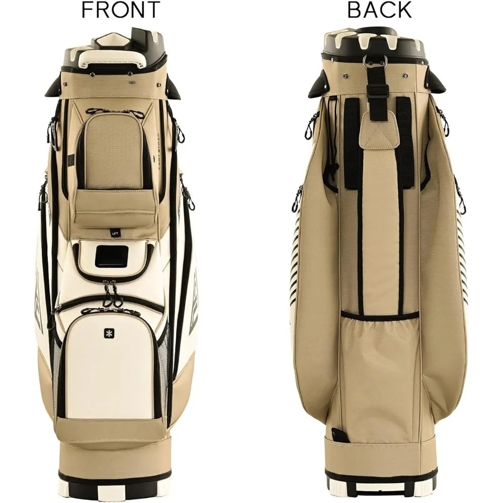 JIAOYINGH TLock Golf Cart Bag 14 Way Organizer Premium